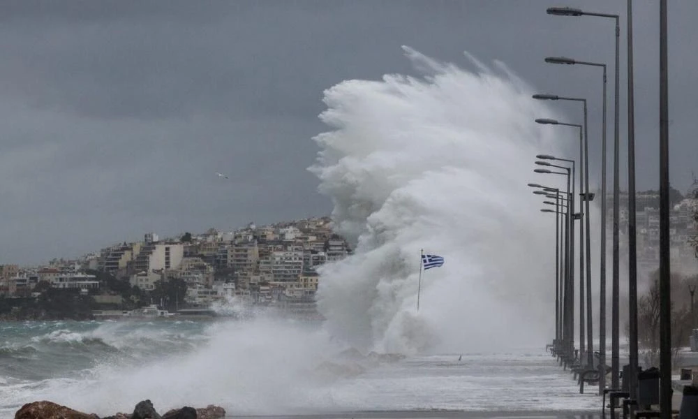 ΕΜΥ: Έκτακτο δελτίο θυελλωδών ανέμων - Πτώση της θερμοκρασίας και ανομβρία